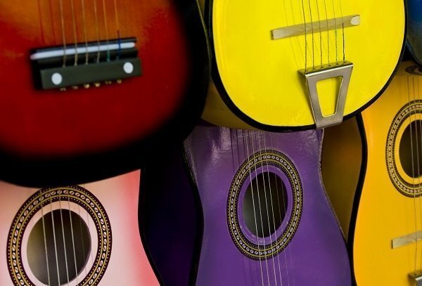 acoustic-guitars-colorful