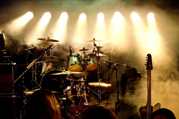 band-equipment-onstage-2
